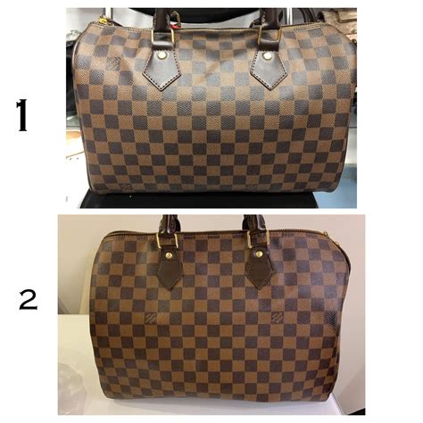 how to spot a fake louis vuitton damier speedy|louis vuitton bag authentication.